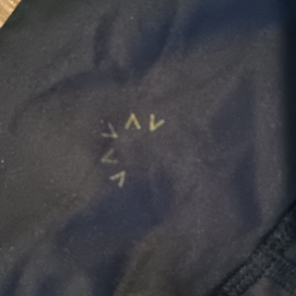 Varley Black High Waisted Skinny Sheer Mesh Panel Leggings A28 - Picture 4 of 7